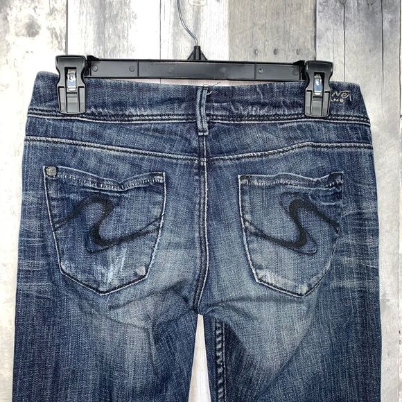 Silver Trinity Jeans Size 26 - Picture 2 of 7